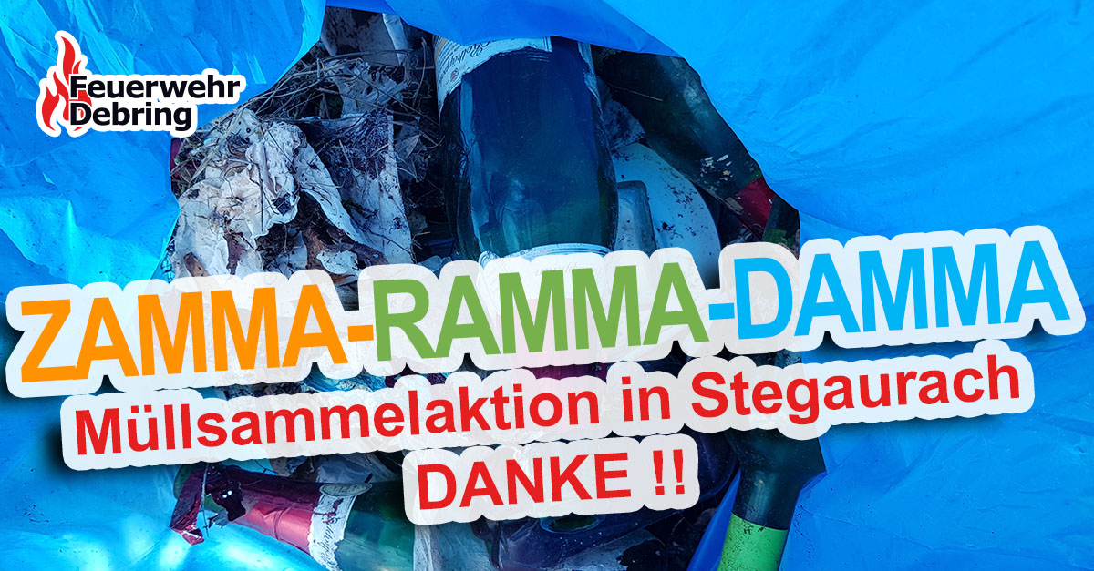  ZAMMA-RAMMA-DAMMA-Aktion der Gemeinde Stegaurach 20.03.2021