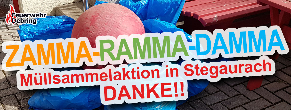  ZAMMA-RAMMA-DAMMA-Aktion der Gemeinde Stegaurach 20.03.2021